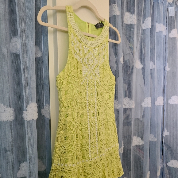 ASTR Eyelet Lace Mini Dress - Picture 3 of 6